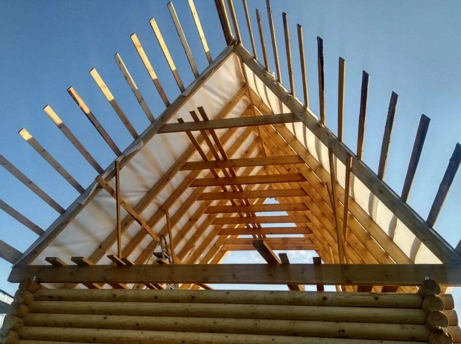 Как изготовить двухскатную крышу дома – пошаговая инструкция