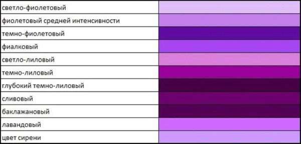 Как использовать фиолетовый цвет в интерьере + версияы